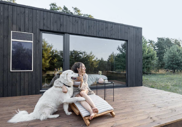 SunAero installation on modern home