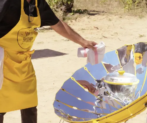 SunGlobe Parabolic Solar Oven